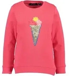 Sweater BLUE SEVEN "Blue Seven Sweatshirt", M&auml;dchen, Gr. 98, rosa (4240,...