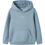Kapuzensweatshirt NAME IT "NKMBRODY LS NREG SWEAT WH BRU NOOS", Jungen, Gr....