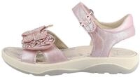 Lurchi Sandale "Farfalla", Klettschuh mit Strasssteinen, Gr&ouml;&szlig;enschablone zum