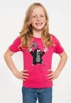 T-Shirt LOGOSHIRT "Der kleine Maulwurf - Juhu", Jungen, Gr. 92, pink, 100%...