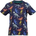 T-Shirt BLUE SEVEN, M&auml;dchen, Gr. 98, ultramarin aop, Single Jersey,...