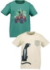 T-Shirt BLUE SEVEN, Jungen, Gr. 98, multipack 1, Single Jersey, Obermaterial:...