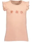 T-Shirt BLUE SEVEN, M&auml;dchen, Gr. 98, rosa (lachs), Single Jersey,...