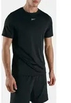 Laufshirt REEBOK "ID RUN T-SHIRT", Herren, Gr. XL, schwarz, Obermaterial: 100%