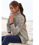 Softshelljacke ELBSAND, Damen, Gr. XL/42, beige (khaki), Web, Obermaterial: 85%