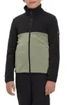 Fleecejacke MCKINLEY "JU.-UNTERJACKE AMARO FZ FL B", M&auml;dchen, Gr. 140, schwarz