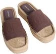 Calvin Klein Pantolette "FLATF ESPA MULE NUB MG" Sommerschuh, Strandschuh,