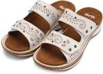 Pantolette ARA "HAWAII", Damen, Gr. 35, wei&szlig;, Glattleder, Lyralochung, Schuhe