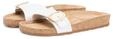 Pantolette TOMMY HILFIGER "TH CLASSIC CORK SANDAL PEARL LTH", Damen, Gr. 36,...