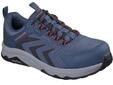 Arbeitsschuh SKECHERS "Speed" Gr. 44, blau, 44, Obermaterial: 100% Synthetik