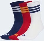 Funktionssocken ADIDAS PERFORMANCE "3-STREIFEN, KN&Ouml;CHELLANG, MIT POLSTERUNG,