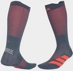 Funktionssocken ADIDAS PERFORMANCE "ADIZERO RUNNING, WADENLANG", Damen, Gr. L, onix,