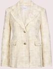 MADELEINE Jerseyblazer "Blazer Boucl&eacute;-Blazer mit Fransen-Akzenten"