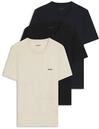 BOSS T-Shirt "TShirtRN 3P Classic" Packung, 3 tlg. mit BOSS Stickerei