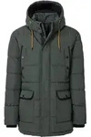 Steppjacke CASAMODA "CASAMODA Steppjacke mit Kapuze uni", Herren, Gr. M, gr&uuml;n