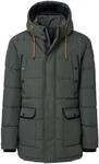 Steppjacke CASAMODA "CASAMODA Steppjacke mit Kapuze uni", Herren, Gr. M,