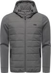 Steppjacke RAGWEAR "Rendy Tech YOUMODO", Herren, Gr. 4XL (60), stone, Obermaterial 1: