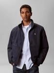 Blouson CALVIN KLEIN JEANS, Herren, Gr. S, schwarz sapphire, Web, Obermaterial:...