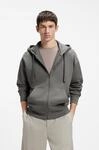 HUGO Kapuzensweatjacke Relaxed Fit, Kapuze, Taschen