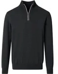 Troyer CASAMODA "CASAMODA Stricktroyer uni", Herren, Gr. 6XL, schwarz (783