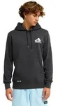 Kapuzensweatshirt QUIKSILVER "One Piece Luf Island", Herren, Gr. M, phantom,