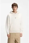 Hoodie HUGO "Nazardo", Herren, Gr. M, beige (open wei&szlig;126), Sweatware,...