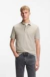 Poloshirt BOSS ORANGE "Passertip", Herren, Gr. L, open grau070, Piqu&eacute;,...