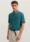 Poloshirt BUGATTI, Herren, Gr. L, 560, flaschengr&uuml;n, 100% Baumwolle, unifarben,