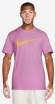 Nike Sportswear T-Shirt "M NSW TEE ICON SWOOSH" Kurzarm, Rundhalsausschnitt, aus