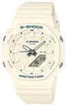 Chronograph CASIO G-SHOCK, creme, blau, Armbanduhren, Damen, Chronograph, Quarzuhr,