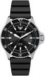 Solaruhr EMPORIO ARMANI "WORLD EXPLORER", schwarz (schwarz, silberfarben),