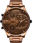 Quarzuhr DIESEL "MR. DADDY SLIM", braun, dunkelbraun, Armbanduhren, Herren, Quarzuhr,