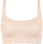 sloggi Bustier "ZERO Feel Bliss" mit herausnehmbaren, atmungsaktiven Pads und