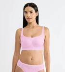 sloggi Bustier "ZERO Feel Bliss" mit herausnehmbaren, atmungsaktiven Pads und