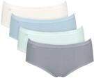 Midislip SLOGGI "Basic+ Midi", Damen, Gr. 38, bunt (sea blau light combination),