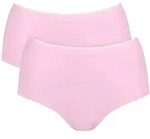High-Waist-Slip SLOGGI "GO Sense", Damen, Gr. S, rosa (floral pink), Single...