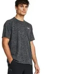 Trainingsshirt UNDER ARMOUR "UA TECH TEXTURED SS", Jungen, Gr. XXL, schwarz,, wei&szlig;,