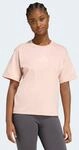 T-Shirt ADIDAS SPORTSWEAR "W Z.N.E. TEE", Damen, Gr. S, blush pink,...