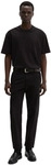 T-Shirt MARC O'POLO "aus schwerem Bio-Baumwoll-Jersey", Jungen, Gr. M, schwarz,