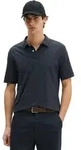 Poloshirt MARC O'POLO "aus weicher Bio-Baumwolle", Herren, Gr. XS, schwarz navy,