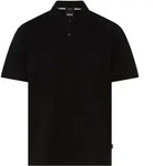 Poloshirt BOSS "C-Parris 80", Herren, Gr. M, schwarz001, Jersey, Obermaterial:...