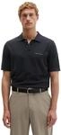Poloshirt MARC O'POLO "aus reiner Bio-Baumwolle", Herren, Gr. S, deep night...