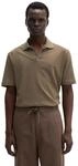 Poloshirt MARC O'POLO "aus Baumwoll-Leinen-Mix", Herren, Gr. XXL, schwarz...