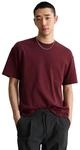 T-Shirt MARC O'POLO DENIM "aus reiner Bio-Baumwolle", Jungen, Gr. S, merlot rot,