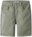 Shorts NAME IT "NKMRYAN STRAIGHT TWI SHORTS 1081-BK NOOS", M&auml;dchen, Gr. 128, N-Gr,