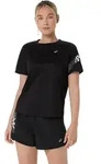 Laufshirt ASICS "ICON SS TOP", Damen, Gr. M, performance schwarz, Obermaterial:...