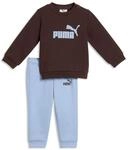 Trainingsanzug PUMA "MINICATS ESS CREW SET FL INTEREST INF", Jungen, Gr. 68,...