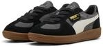 Sneaker PUMA "PALERMO JR", Jungen, Gr. 37, schwarz (cool schwarz gray, vapor...
