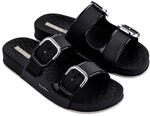 Sandale IPANEMA "IPANEMA SHORE SLIDE FEM", Damen, Gr. 37, schwarz, schwarz,...