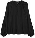 Vero Moda Langarmbluse "VMBELLA LS PLACKET TOP WVN GA NOOS"